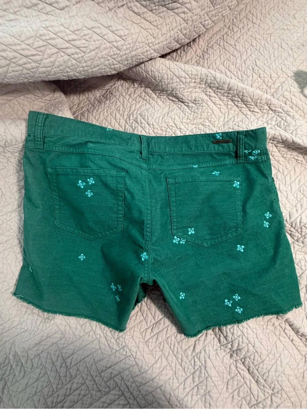 Carve Designs Oahu 4" Jade Embroidered Shorts - Picture 2 of 4